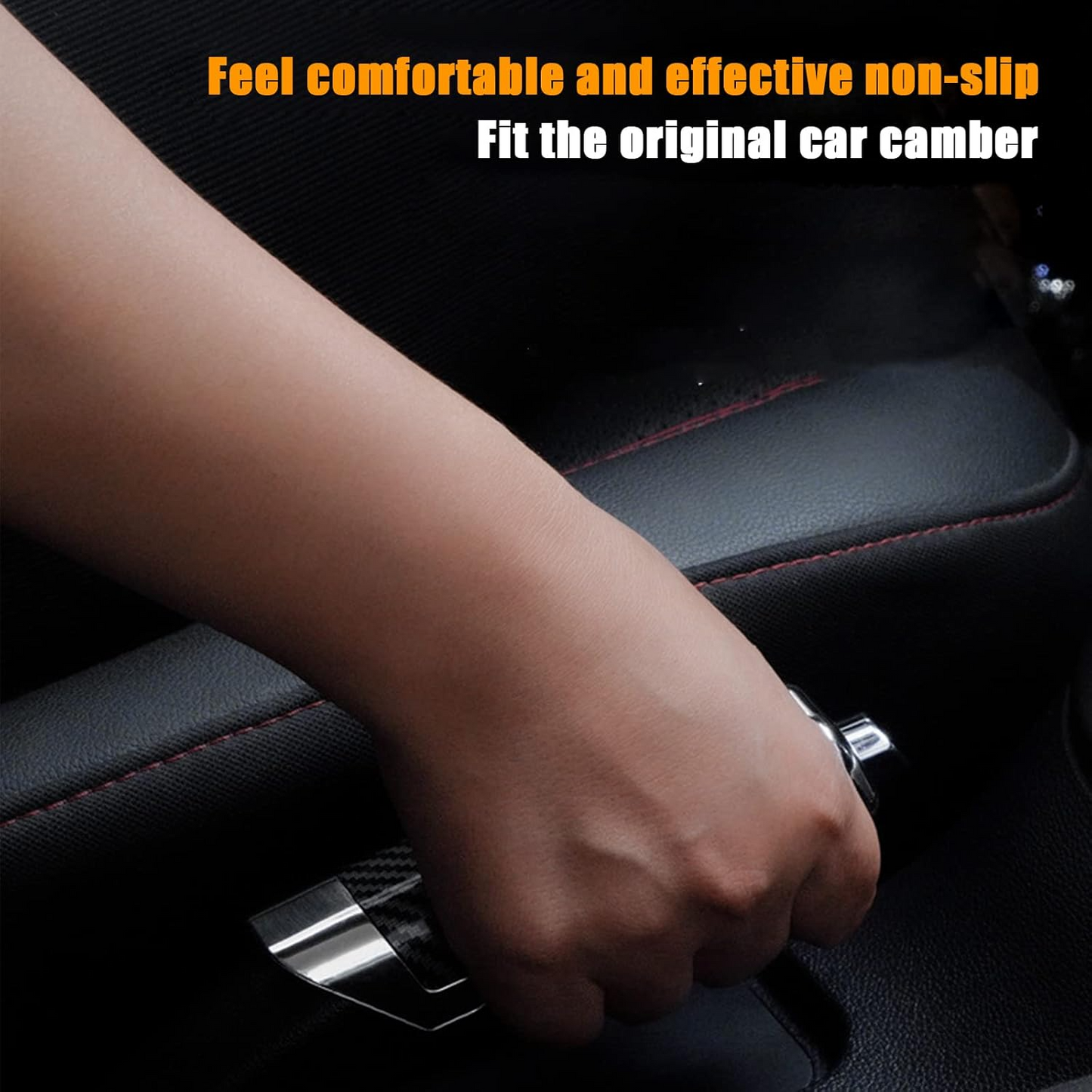 Car Handbrake Cover – Protective Grip & Interior Decoration Accessory