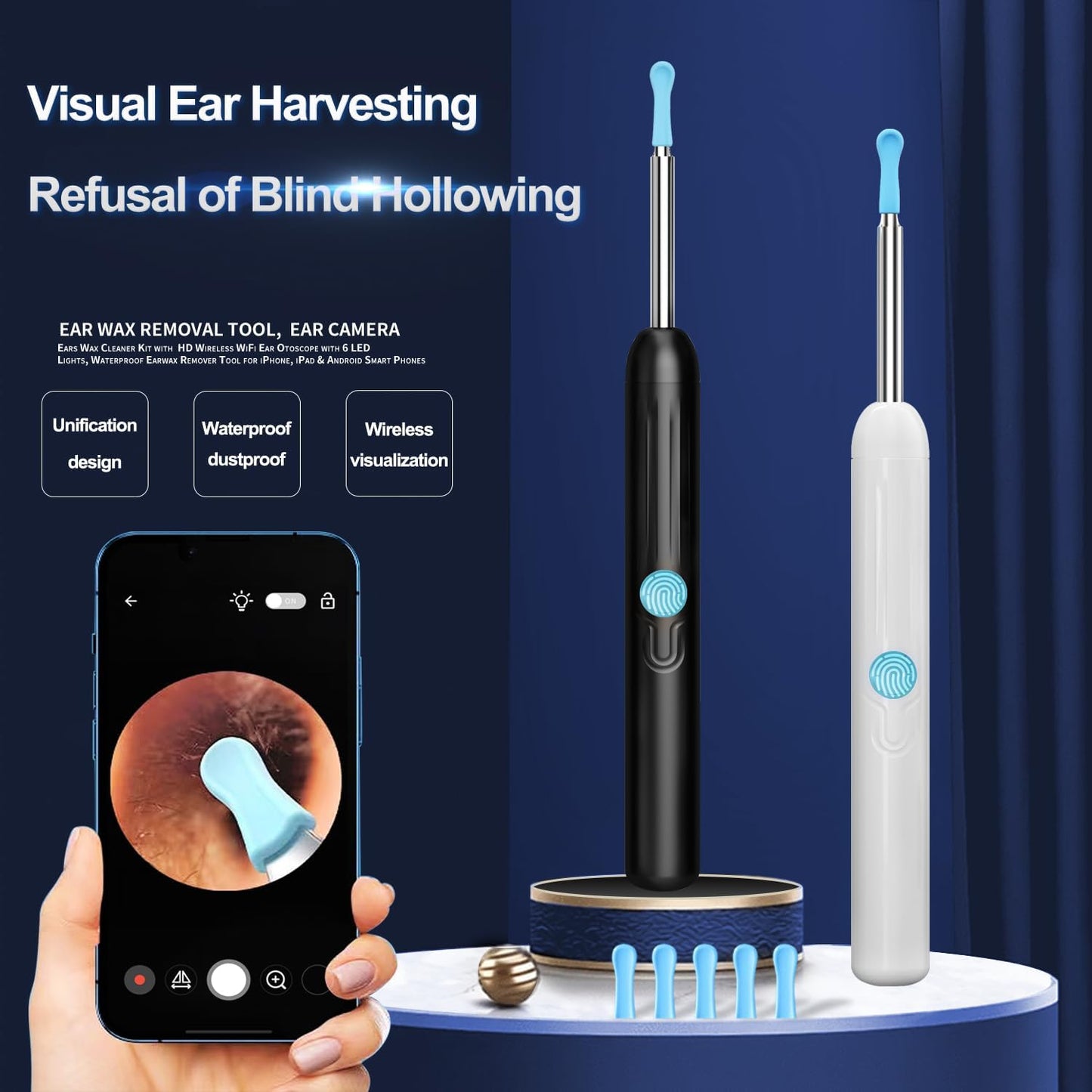Visual Electric Ear Wax Removal Tool