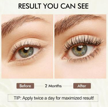 Castor Oil Eyelash Serum – Natural Lash Growth Enhancer