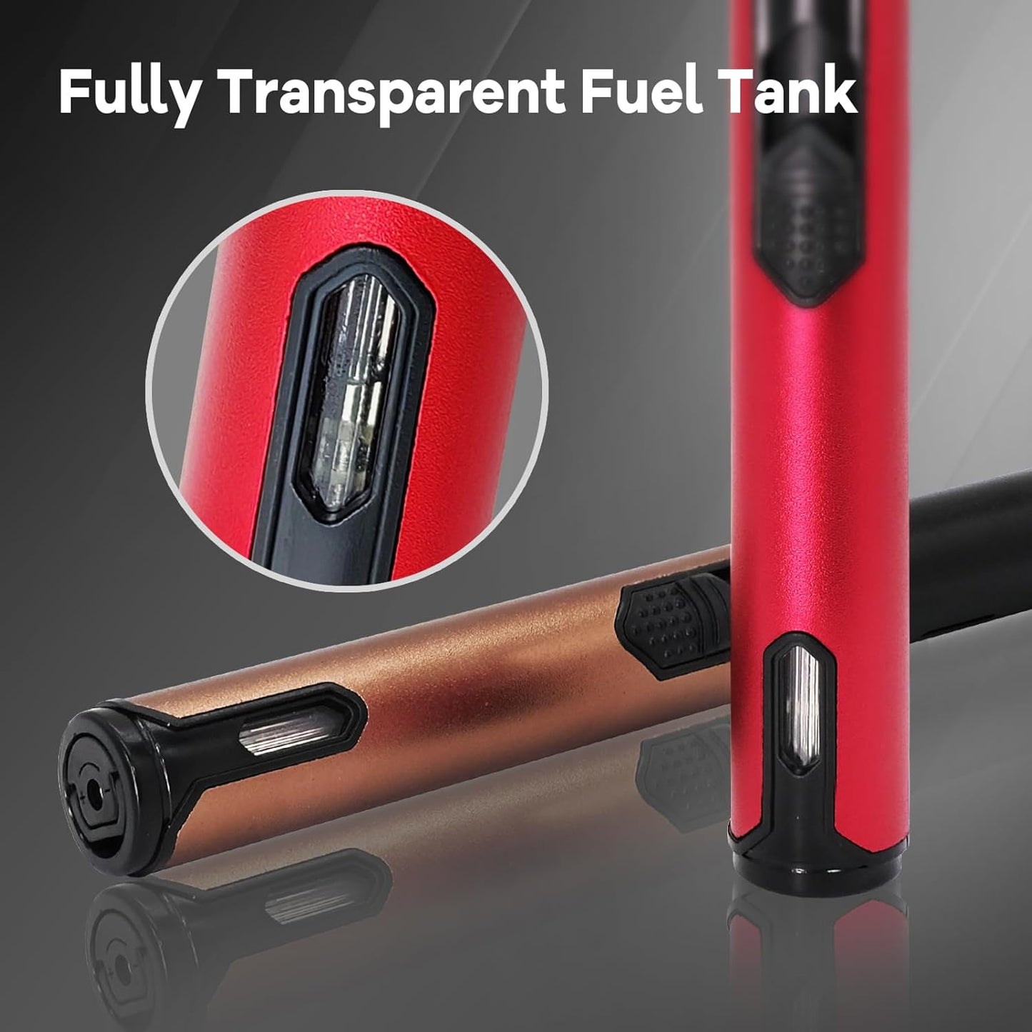 Windproof Lighter Set – Refillable, Jet Flame
