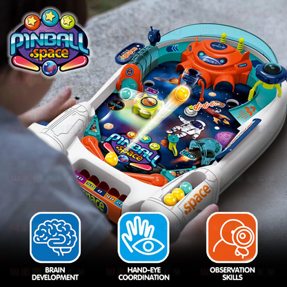 Kids Pinball Ball Launcher Interactive Stress Relief Game