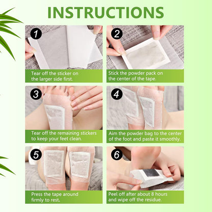 Anti-Fatigue Sleep Foot Patch – Relax, Detox & Wake Refreshed