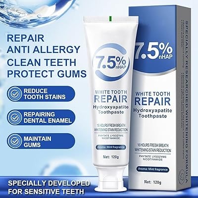 Hydroxyapatite Deep Cleaning Toothpaste – Fresh Mint & Anti-Cavity Care
