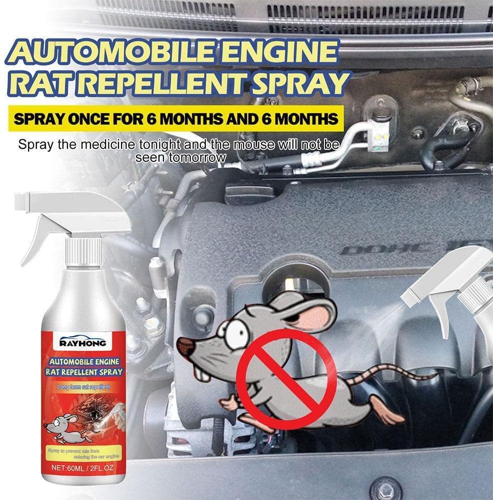 Rat and Mouse Repellent Spray for Automobile