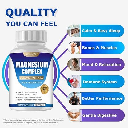 Magnesium Supplement for Muscle & Relaxation Support