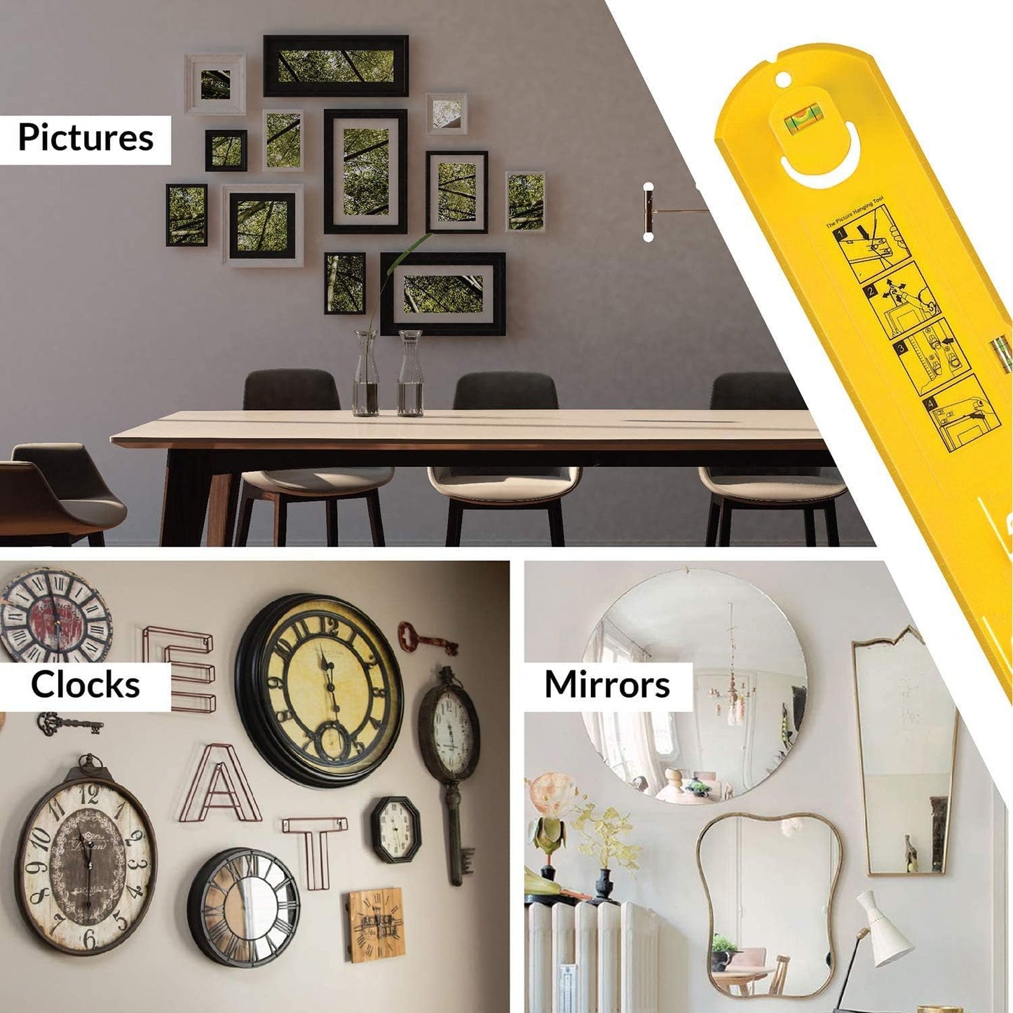 InstaFrame™ Hanging Hook with Hanging Tool