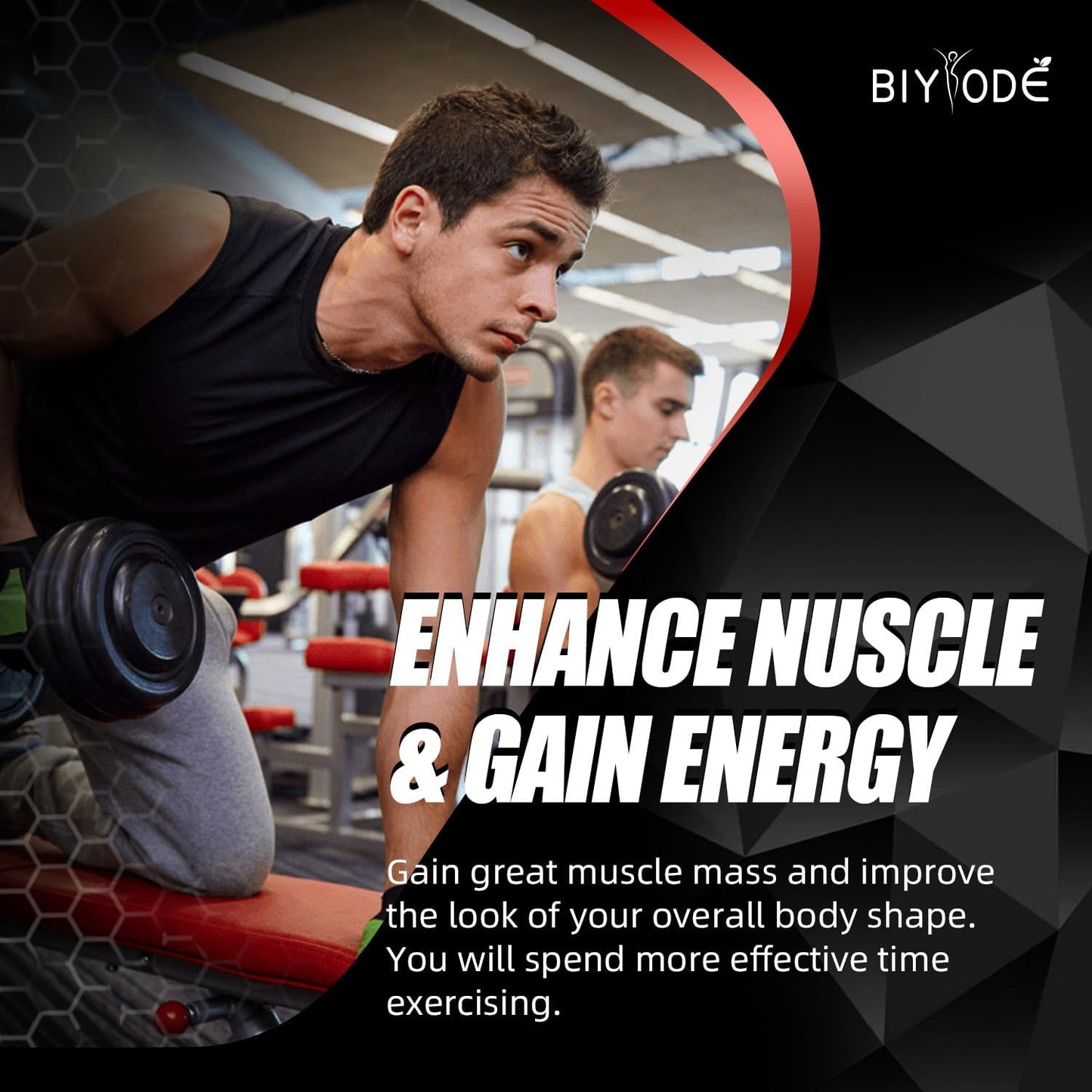 Herbal Testosterone Booster Capsules - Male Performance Support