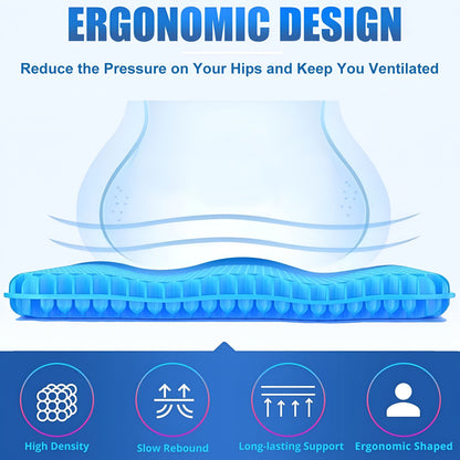 Gel Pressure Relief Cushion – Comfortable Support for Sitting Relief