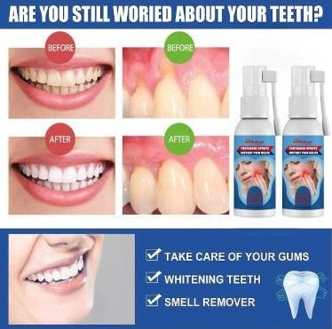 Herbal Toothache Relief Spray – Natural Oral Care for Gum & Teeth Comfort