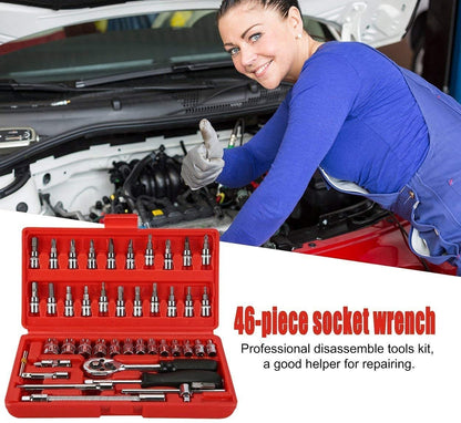 46 Piece Socket Set – The Ultimate Tool Kit for Every Job