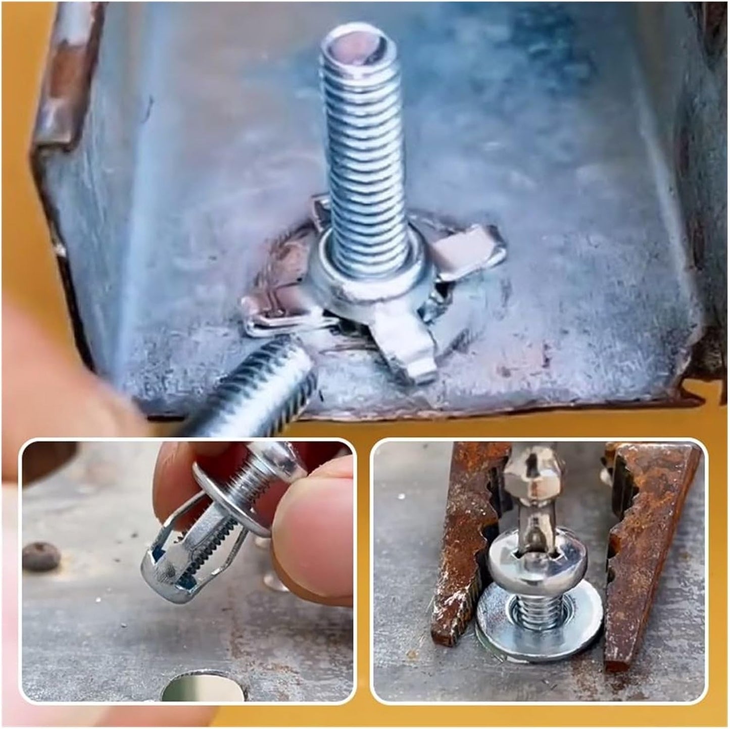 Jack Nut Petal Screw Anchors – Expansion Plugs for Secure Mounting