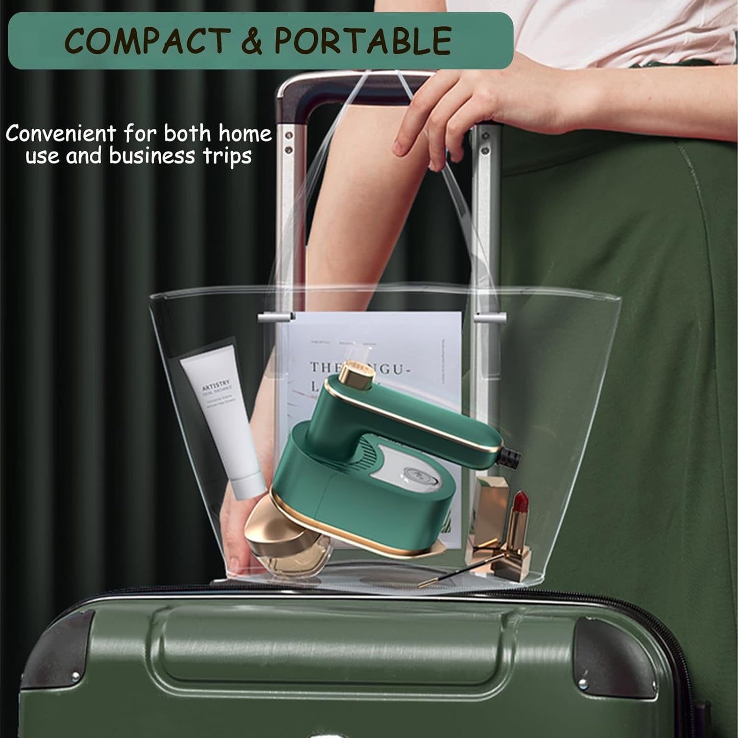 Portable Handheld Steam Iron – Wrinkle-Free Clothes