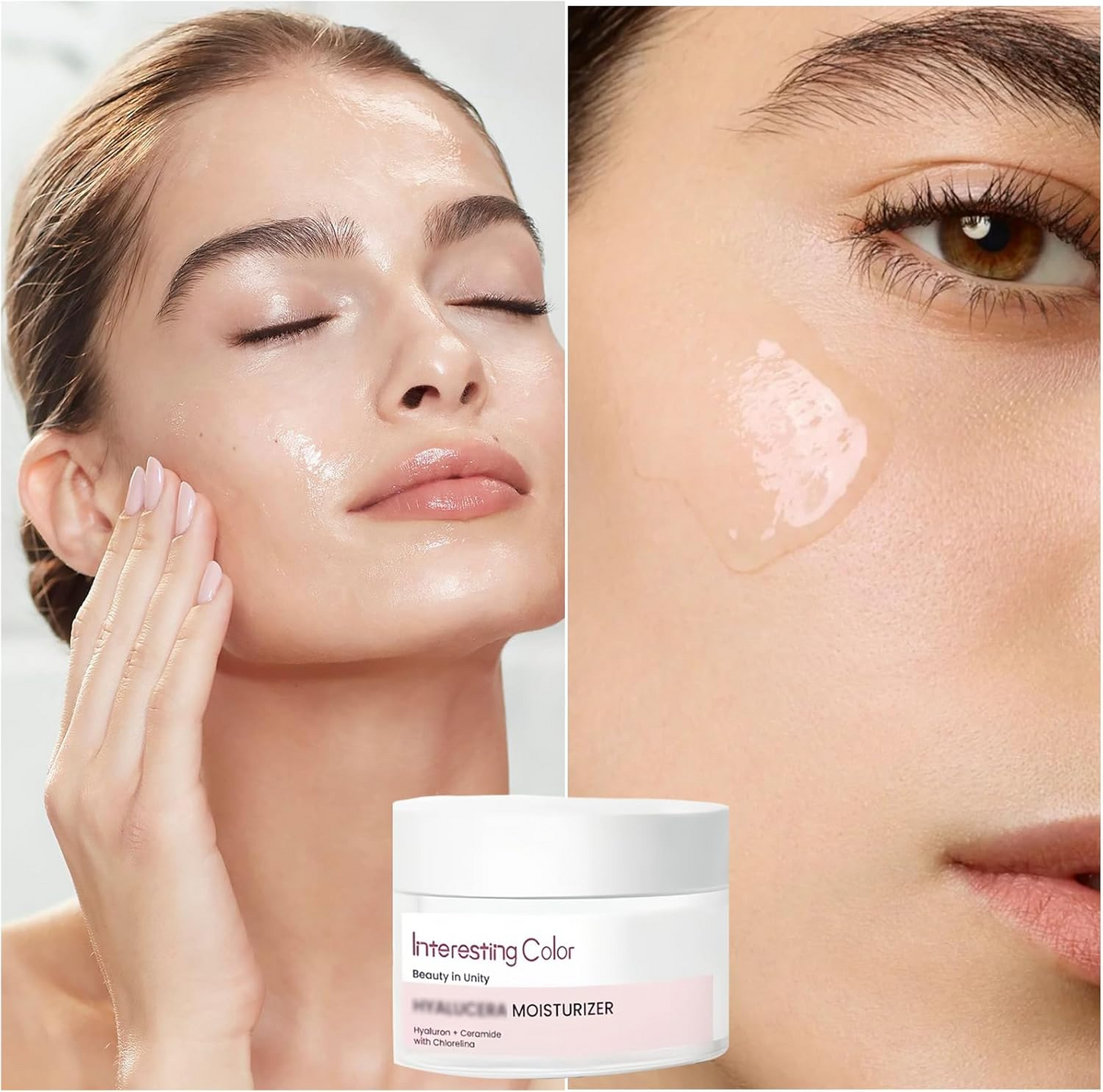 Hydrating Gel Cream – Hyaluronic Acid & Ceramide Facial Moisturizer