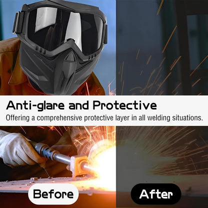 Welding Face Shield – Self-Darkening Eye Protection for Grinding & Welding