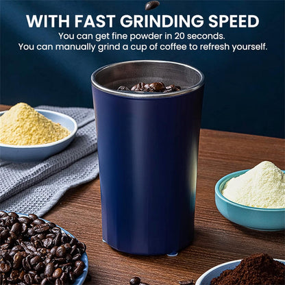 Portable Electric Coffee & Spice Grinder – Fresh Flavour in Every Grind