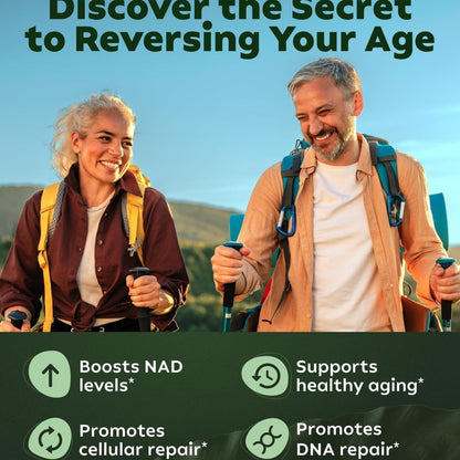 NAD+ Booster Capsules — Liposomal Wellness Support
