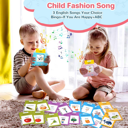 Kids Smart English Learning Card Reader – Educational Flash Card Toy