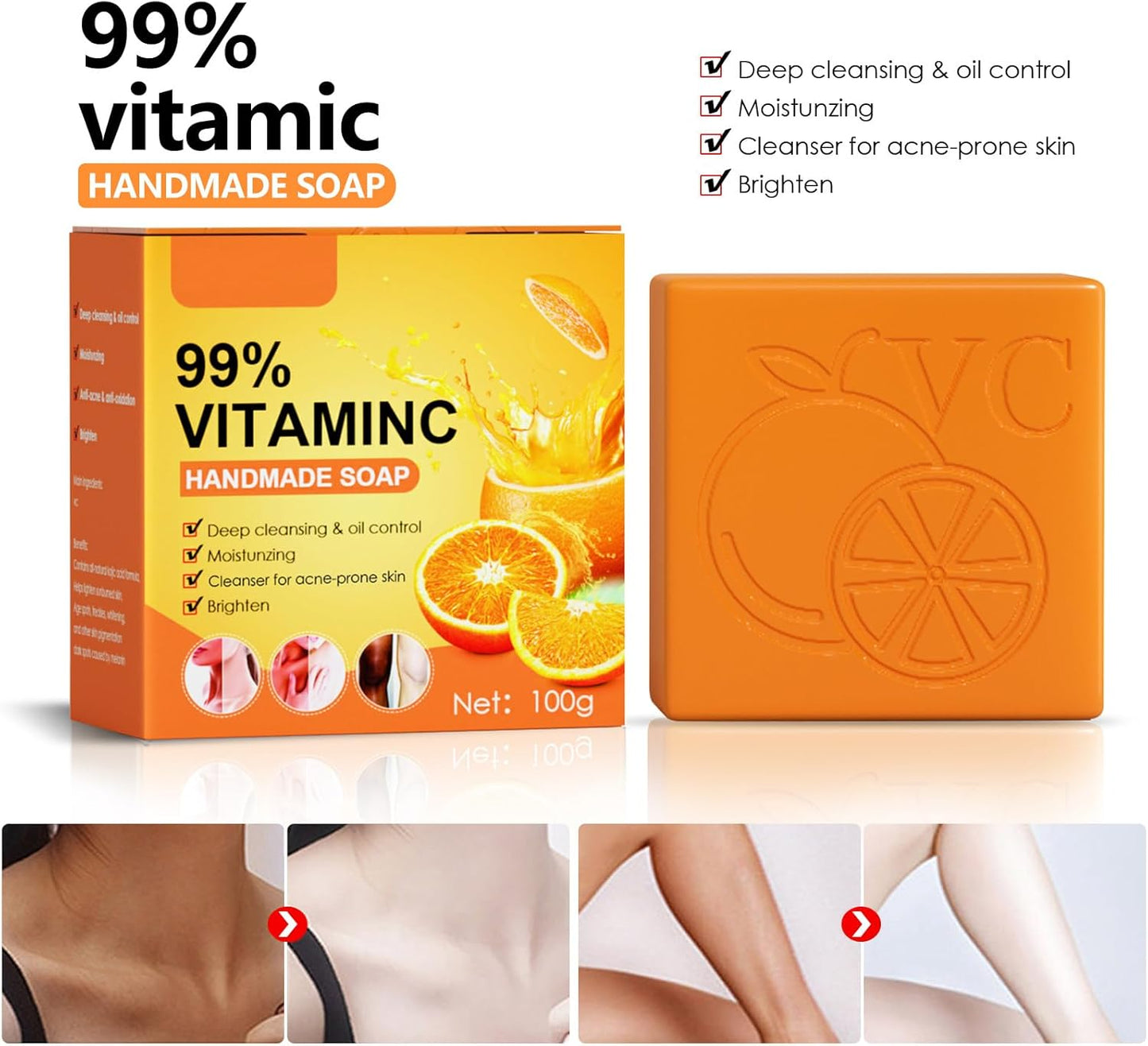 Vitamin C Brightening Soap