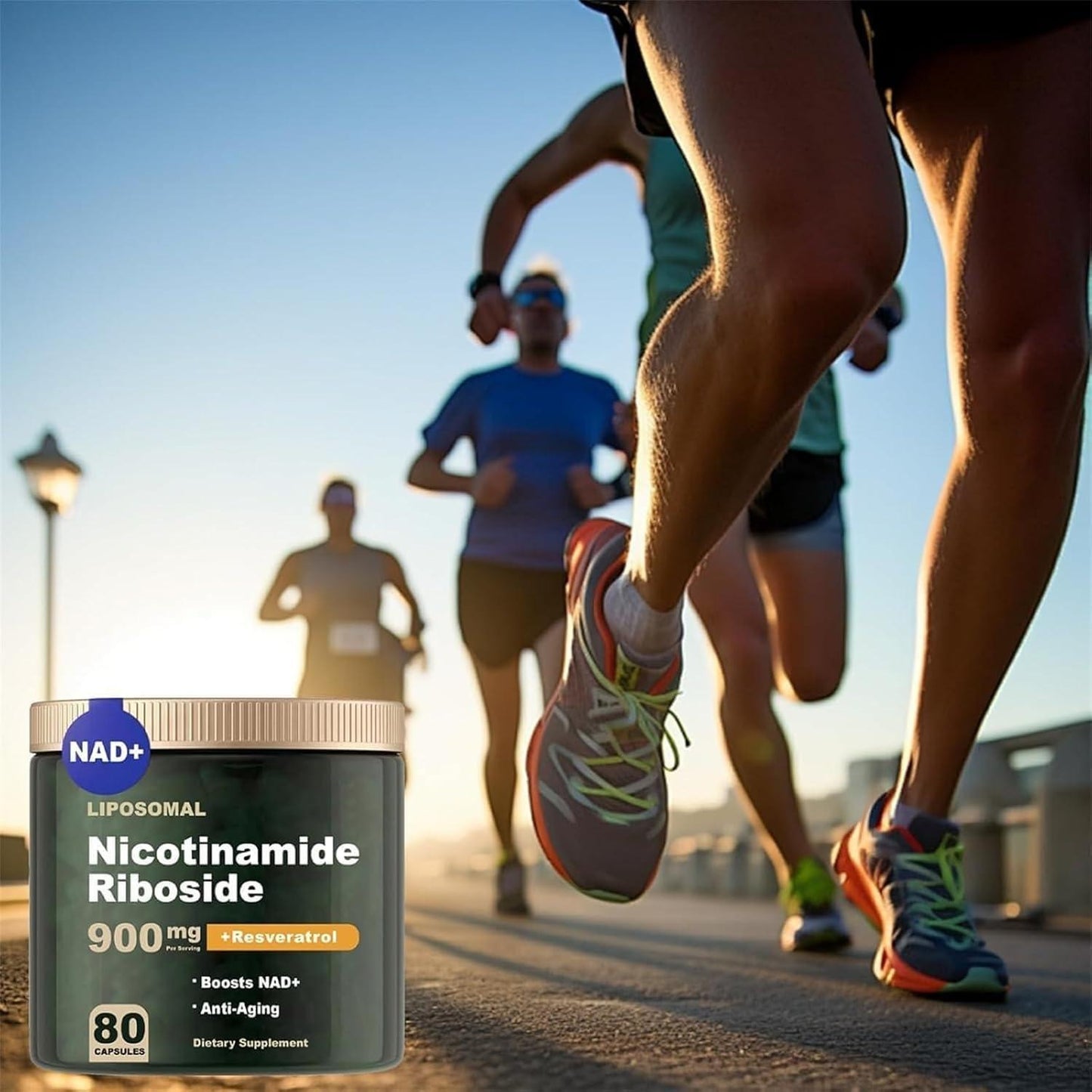 NAD+ Booster Capsules — Liposomal Wellness Support