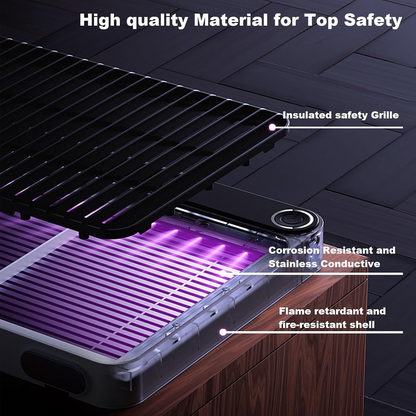 2 in 1 Rechargeable Mosquito Killer Lamp – Desktop & Hanging Bug Zapper