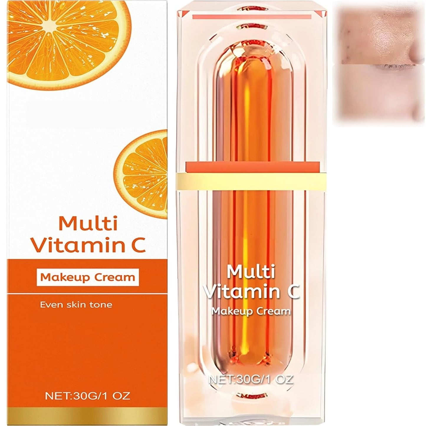 Vitamin C Makeup Cream – Brighten, Moisturise & Perfect Your Skin Tone