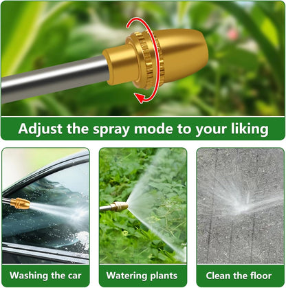 Garden Hose Nozzle – Adjustable Water Spray for Easy Outdoor Use