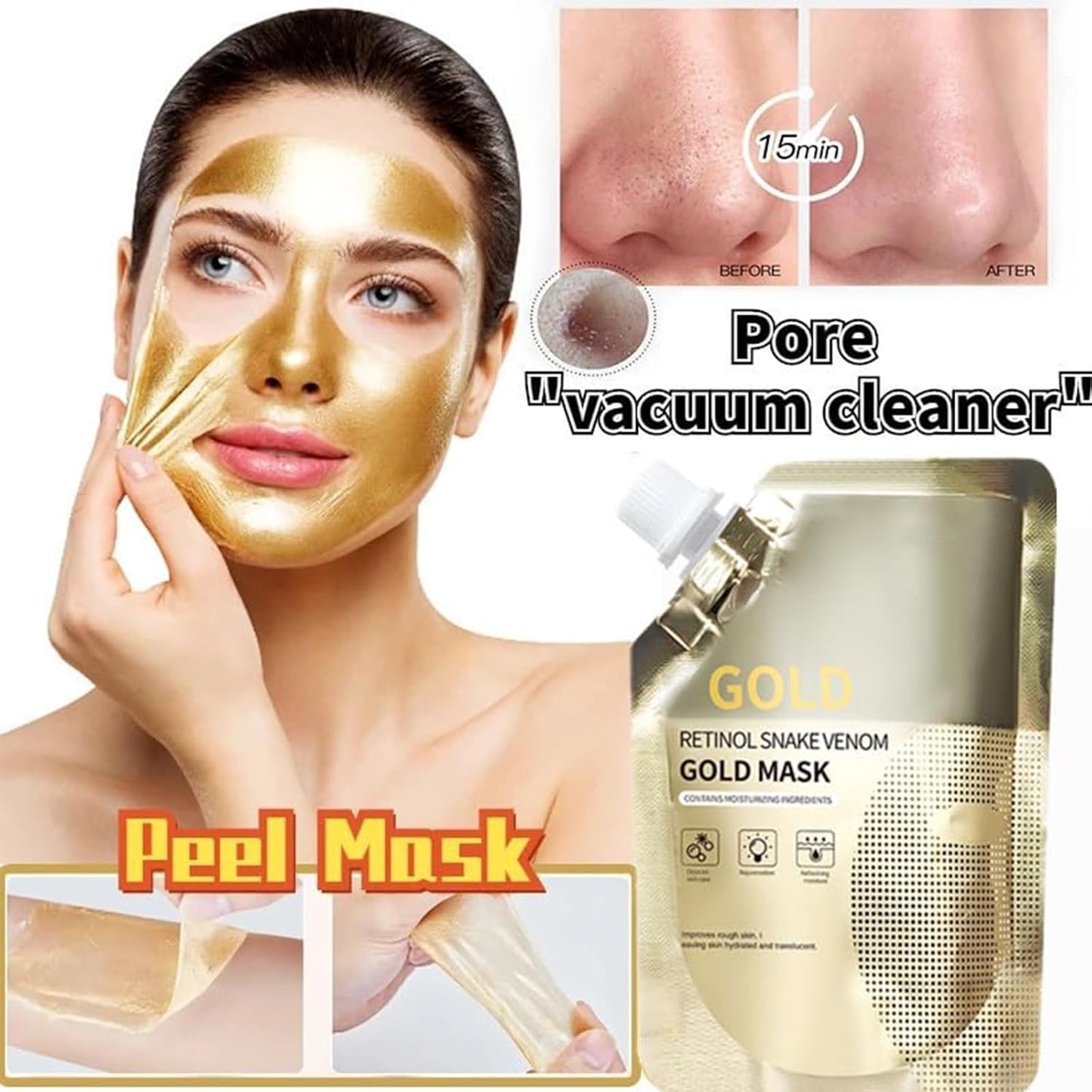 Gold Retinol Lifting Mask Smooth, Tighten & Glow
