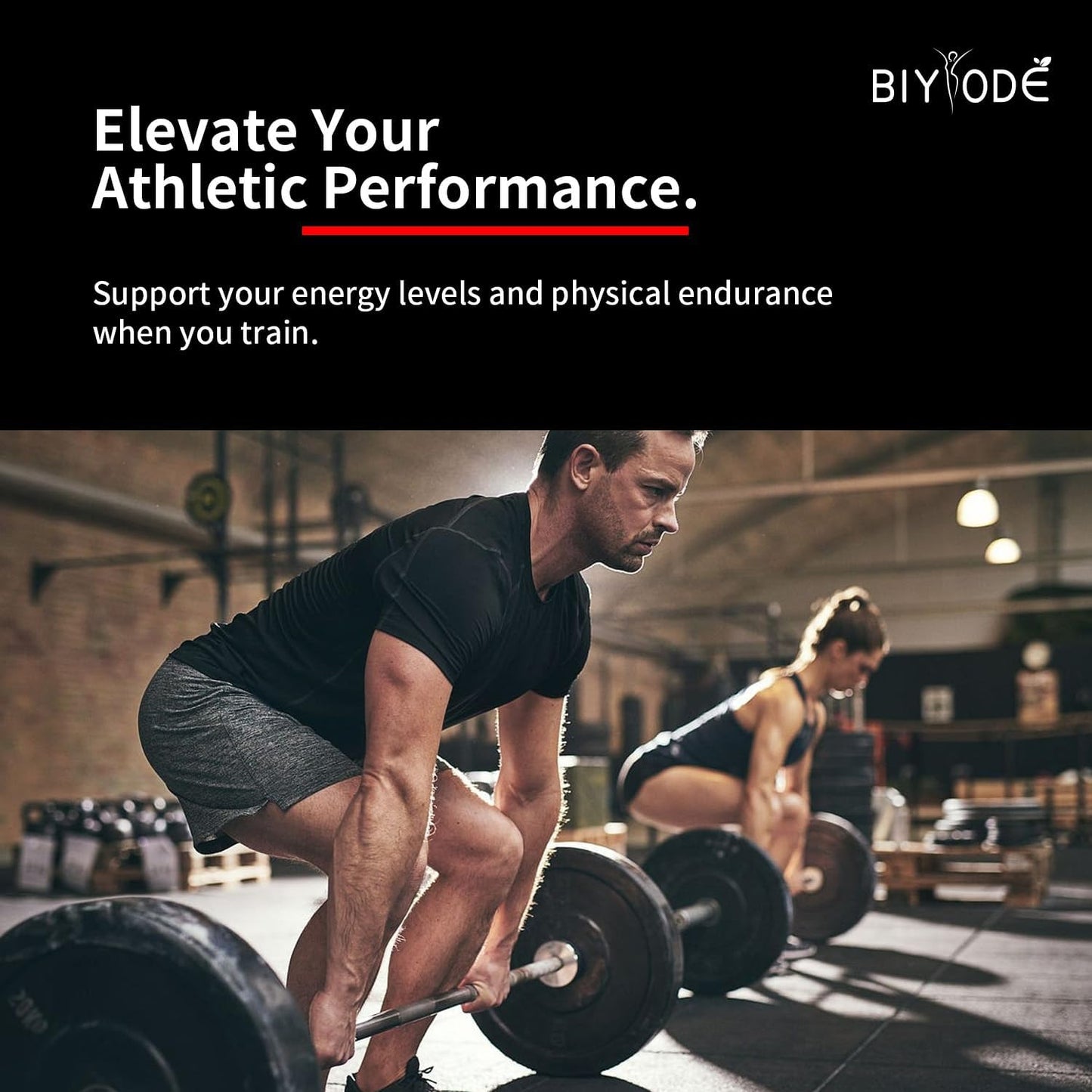 Herbal Testosterone Booster Capsules - Male Performance Support