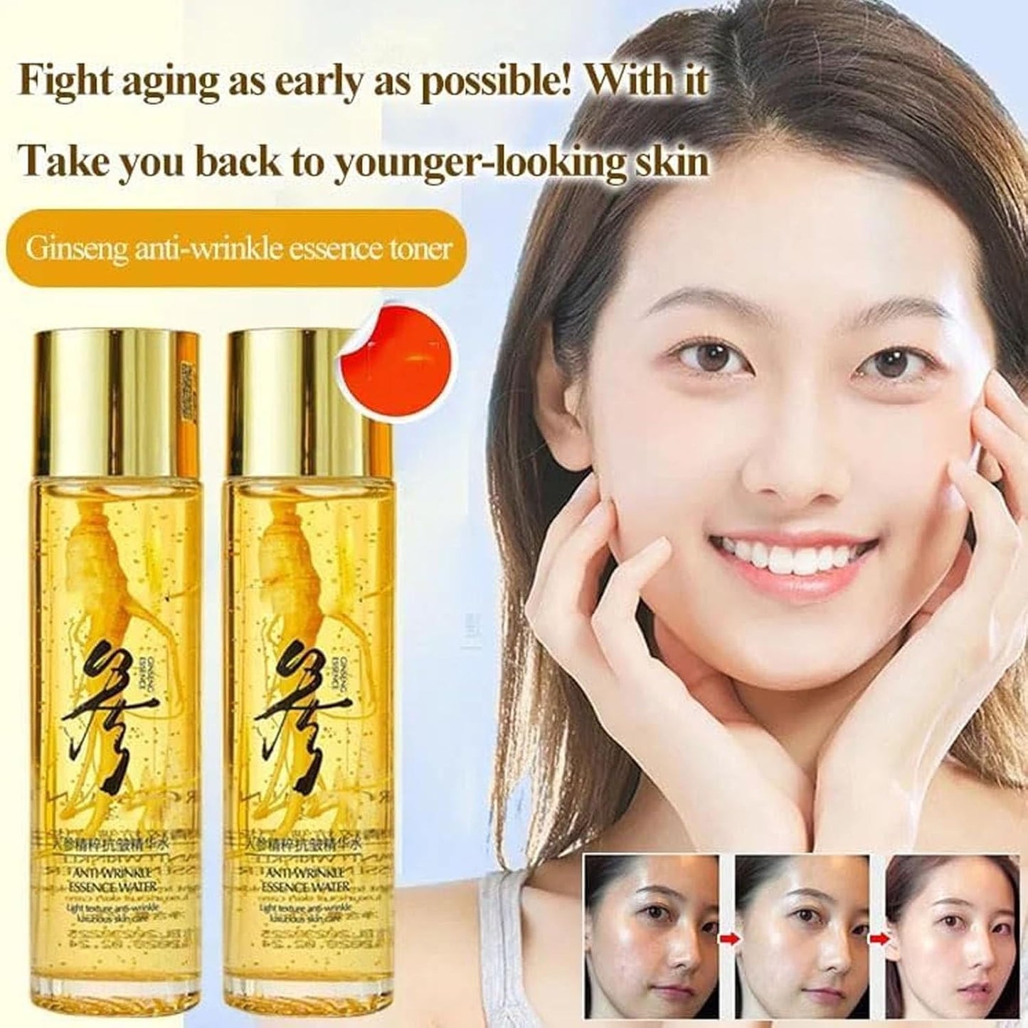 Ginseng Polypeptide Anti-Ageing Essence