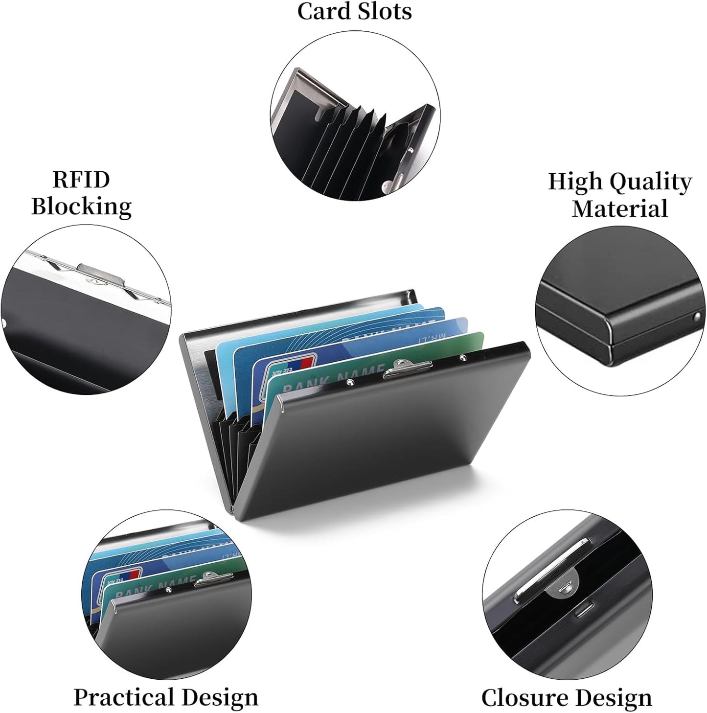 RFID Steel Wallet – Slim, Secure & Built to Last