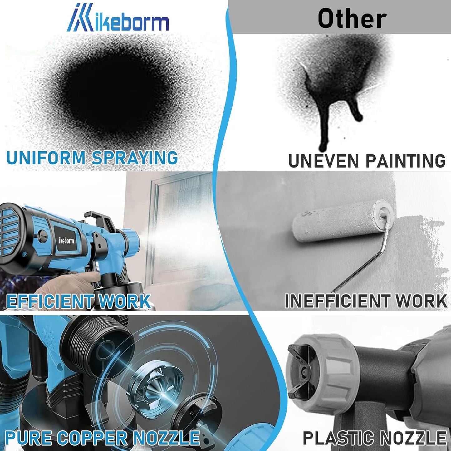 Wireless Paint Sprayer Smooth, Fast & Effortless Painting Anywhere