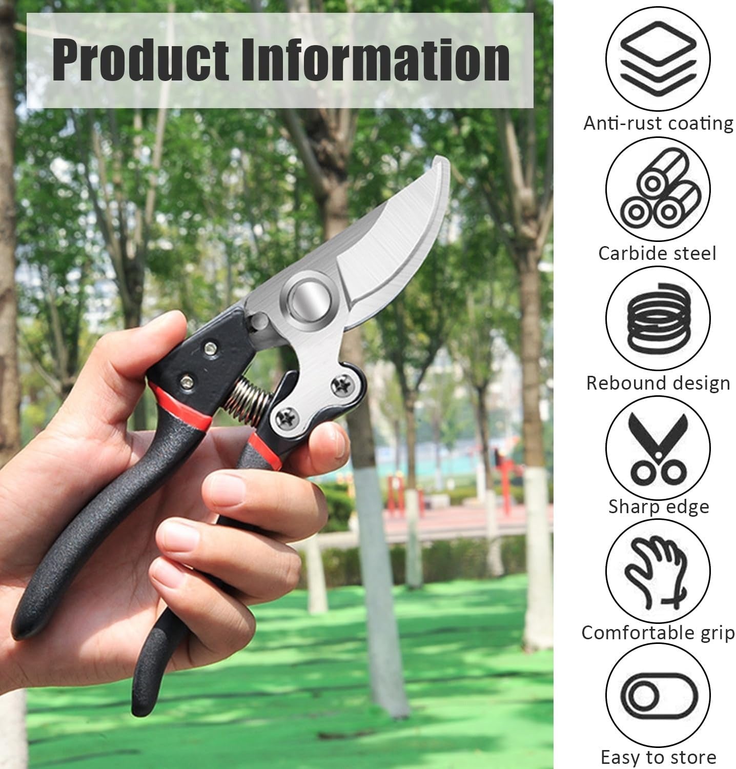 Industrial Ratchet Pruning Shears – Powerful Cutting for Garden & Tree Care