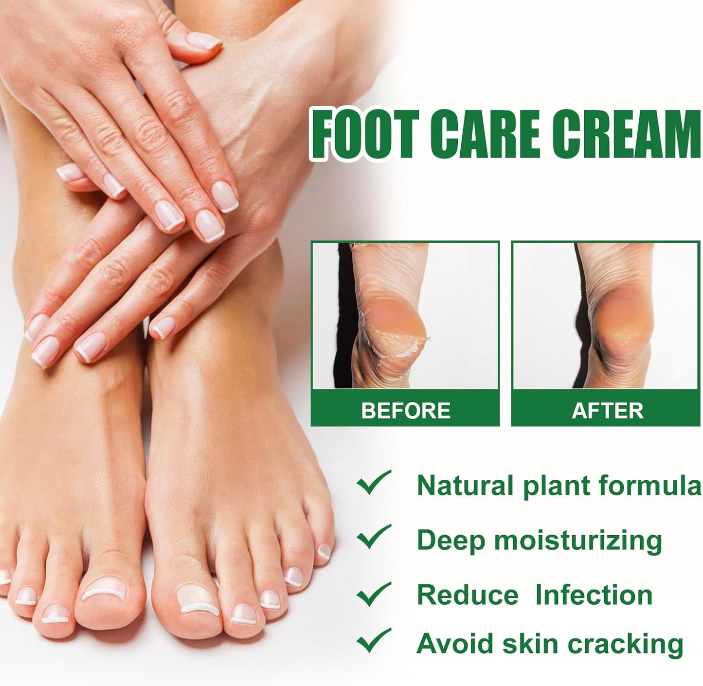 Orange Foot Odor Cream– Deodorizing & Soothing Foot Care