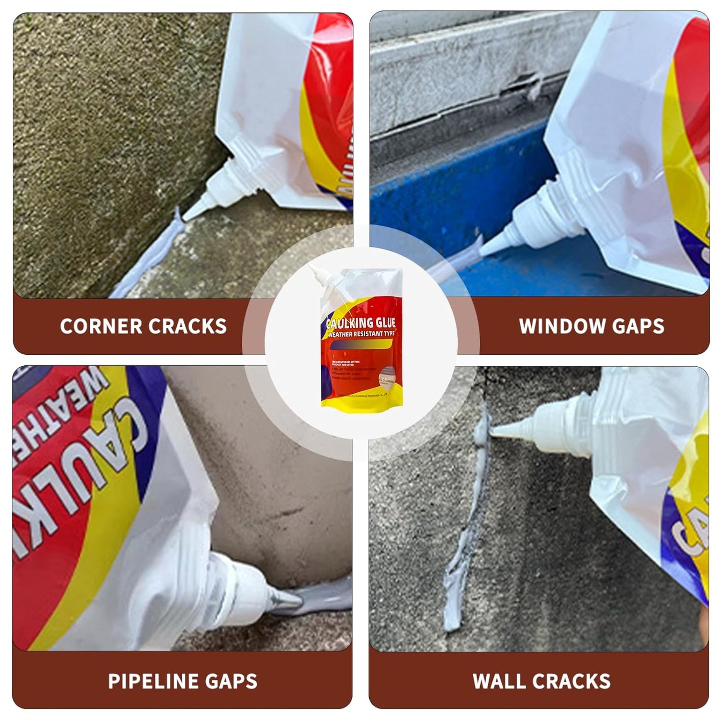Slab Concrete Crack Waterproof Repair Sealant