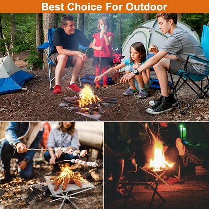 Portable Outdoor Fire Pit – Easy Carry & Instant Campfire Anywhere