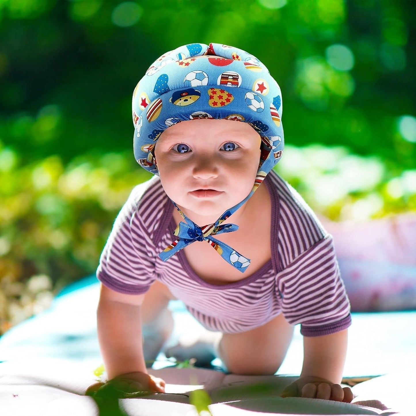 Infant & Toddler Safety Helmet – Adjustable Head Cushion for Crawling & Walking