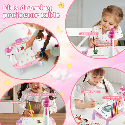 Smart Kids Light Board Projector – Electronic Drawing & Learning Toy