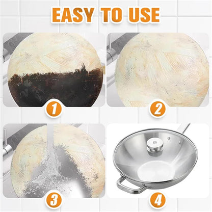 Pot Bottom Black Scale Degreaser Cream – Powerful Cookware Brightening Cleaner