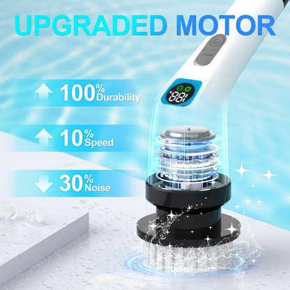 9-in-1 Wireless Electric Cleaning Brush for Kitchen & Home