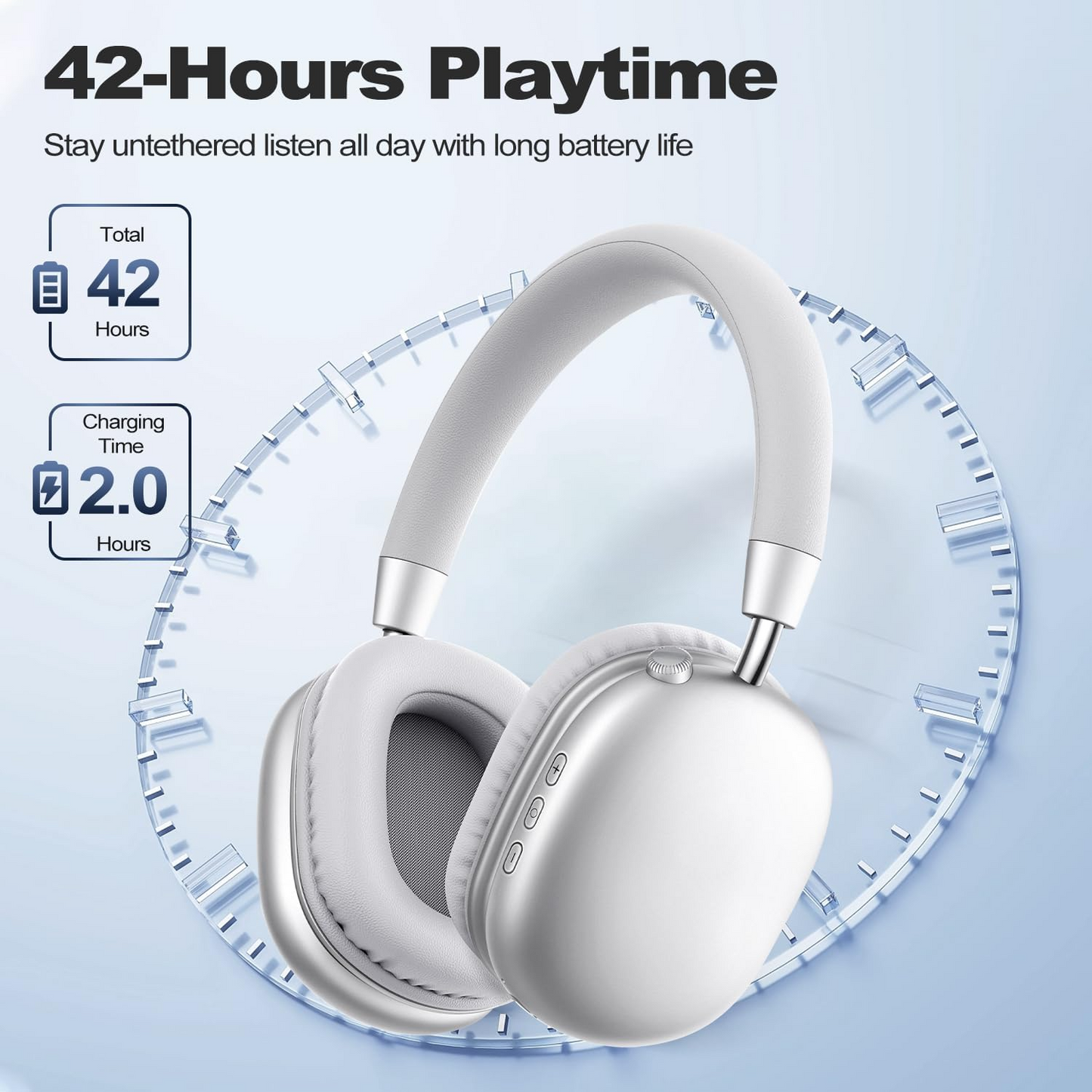 Max Fashion Headphones – Wireless Bluetooth Rechargeable