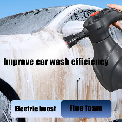Auto Foam Sprayer – Electric, Easy Car Wash Tool
