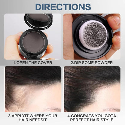 Hairline & Root Touch-Up Powder – Conceal Hair Loss Instantly