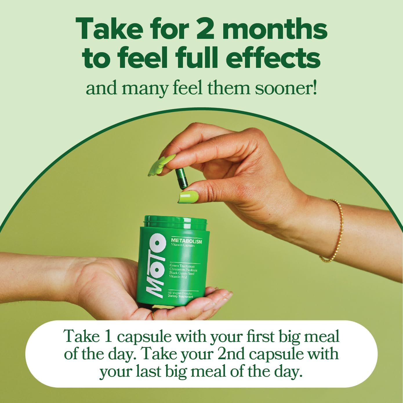 Green Tea Extract B12 Capsules – Women’s Metabolism & Beauty Support