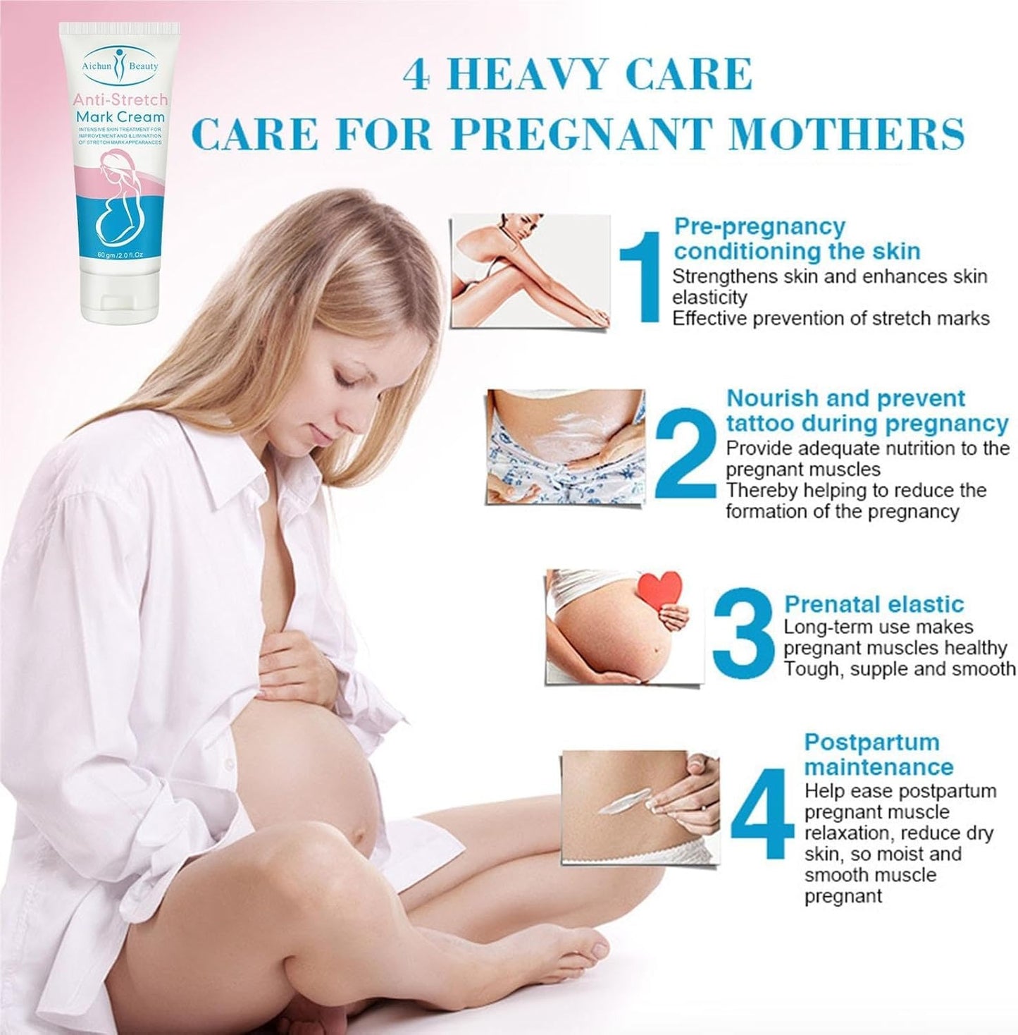 Aichun Beauty Natural Pregnancy Stretch Mark Cream