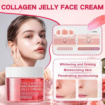 PDRN Collagen Jelly Cream – Deep Hydration Face Moisturizer for Firm & Radiant Skin