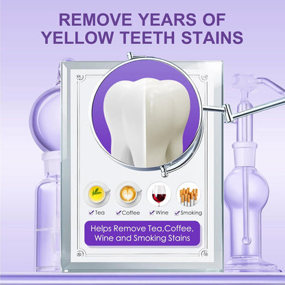 Color Correcting Whitening Toothpaste – Instant Brightening Formula