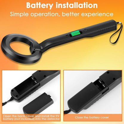 Professional Handheld Metal Detector