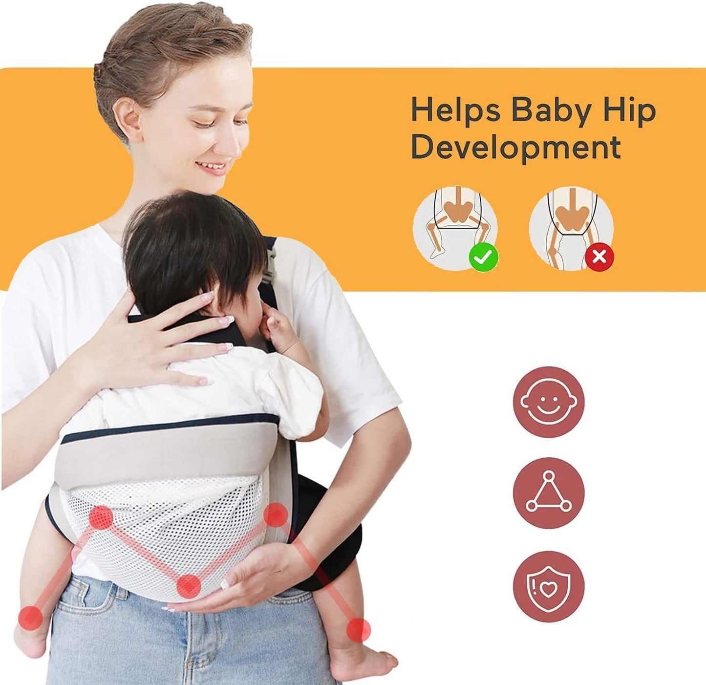 Baby Mesh Sling Carrier