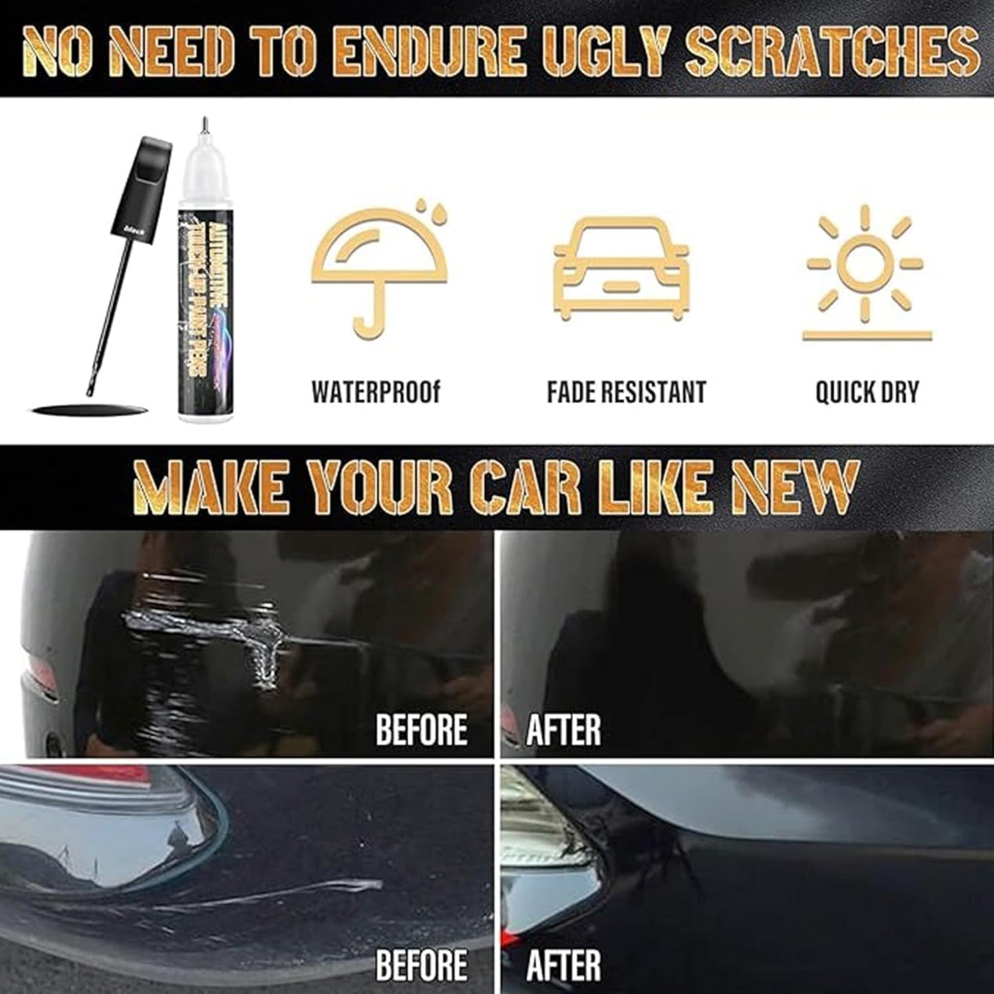🚗 Car Scratch Repair Pen – Instant Scratch Fix & Shine ✨