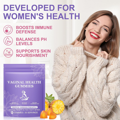 Feminine Balance Gummies – Pineapple Flavor Immune Support Supplement